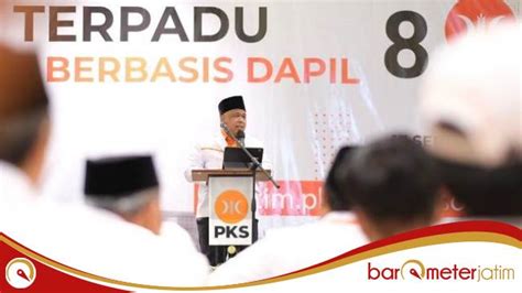 Hari Menuju Pilpres Pks Jatim Lecut Para Caleg Total