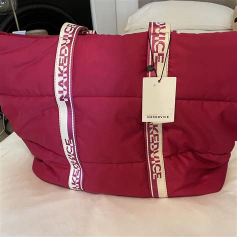 Naked Vice Puffer Bag Only Been Used A Handful Of Depop