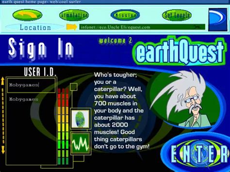 Jumpstart Adventures 6th Grade Mission Earthquest 1998 Mobygames