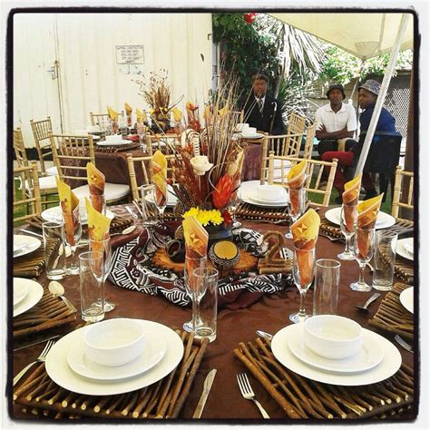 Traditional African Wedding Centerpieces And Decor Facebook J