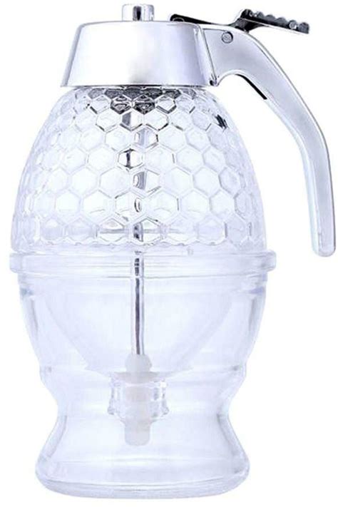 Lihan Honey Dispenser Syrup Dispenser Acrylic Honey Dispenser With