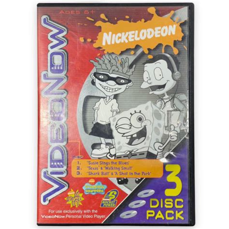 Videonow Nickelodeon Rugrats All Grown Up Spongebob Rocket Power Values Mavin