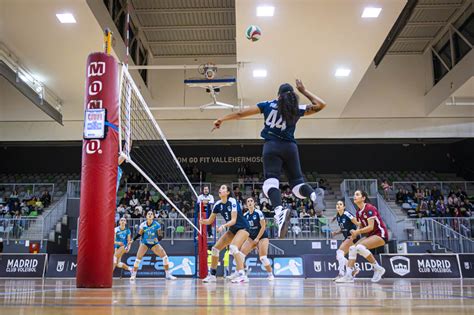 El Club Voleibol Madrid Suma Tres Puntos M S En Vallehermoso Y Se