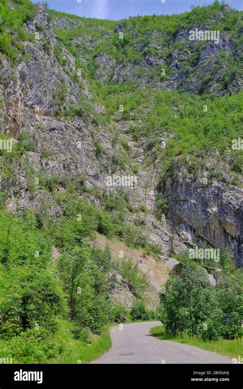 Karst Landscape Sohodol Valley Stock Photo Alamy