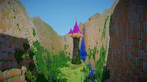 Tangled Rapunzel S Tower Minecraft Project