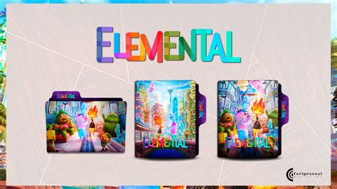 Elemental Folder Icon by faelpessoal on DeviantArt