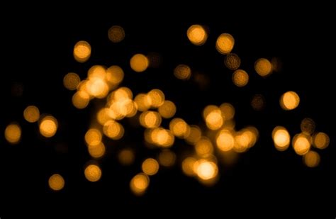 Premium Photo Abstract Background With Golden Bokeh For Overlay Layer