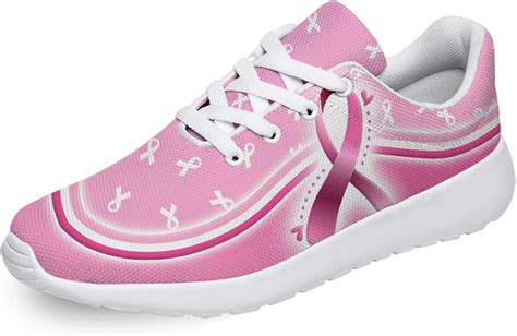 Pink Cancer Tennis Shoes