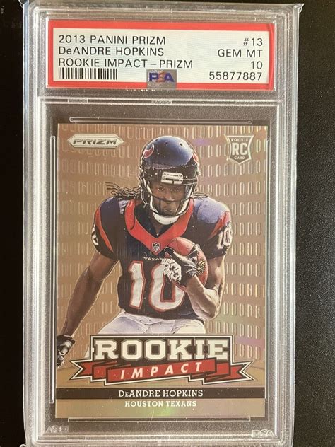 Panini Prizm Rookie Impact Silver Prizm Deandre Hopkins Rc