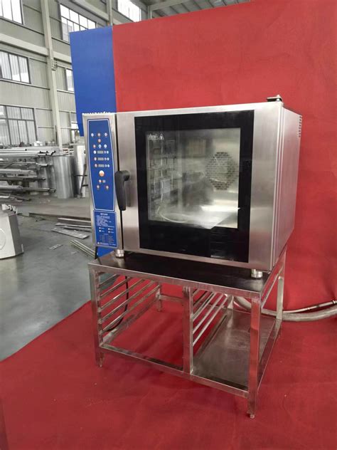 Commercial Trays Combi Oven Boiler Kw Touch Screen Control Electric