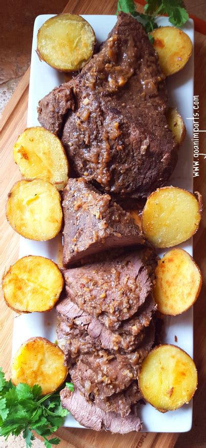 Goan Beef Roast Recipe Assado De Carne Goan Recipes