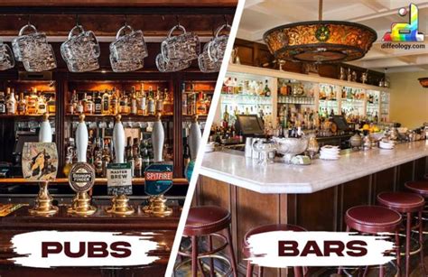 Difference Between Pubs And Bars Diffeology