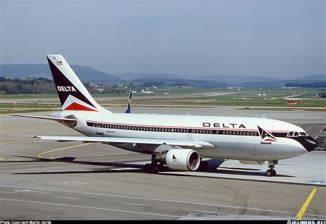 Airbus A310 222 Delta Air Lines Aviation Photo 0407975