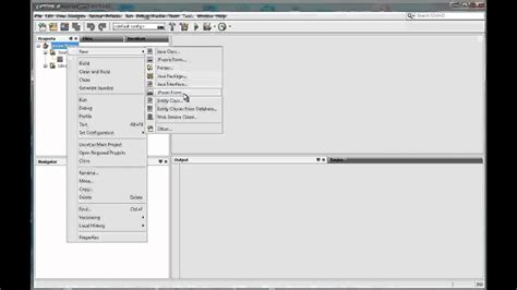 Create Java Form In Netbeans Youtube