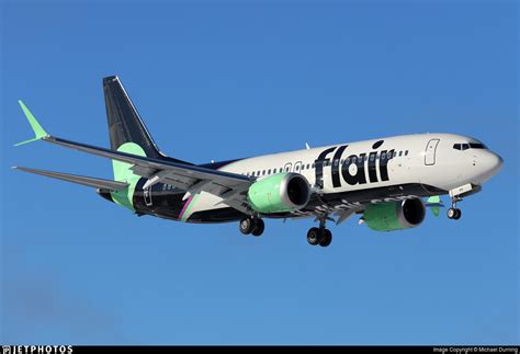 Jetphotos On Twitter A Flair Airlines Max Landing In Halifax