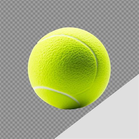 Bola De Tenis Png Aislada En Un Fondo Transparente Archivo Psd Premium