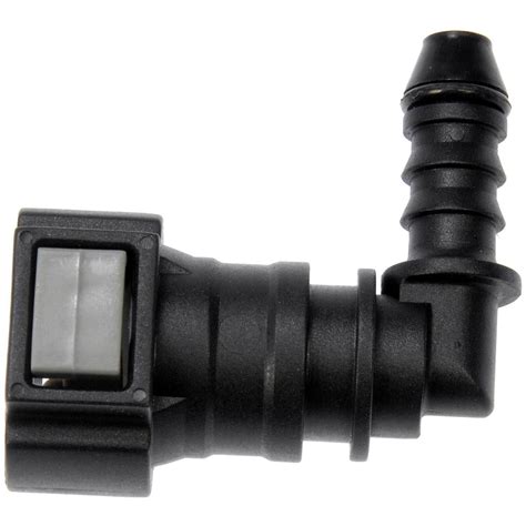 Dorman OE Solutions 3 8in Quick Connector To 6mm Nylon 90 With O Ring