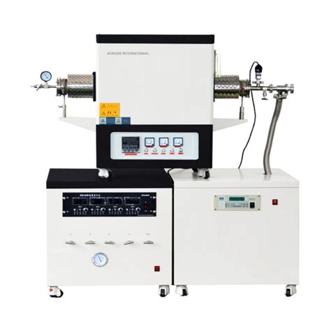 1700C CVD Tube Furnace With Gas Mixing And Pumping System