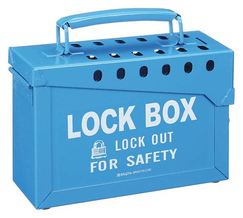 Brady Extra Large Metal Lock Box Lockable Box