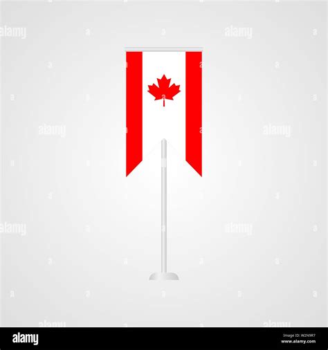 Canada flag sign with leaf. Icons. Vector Stock Vector Image & Art - Alamy