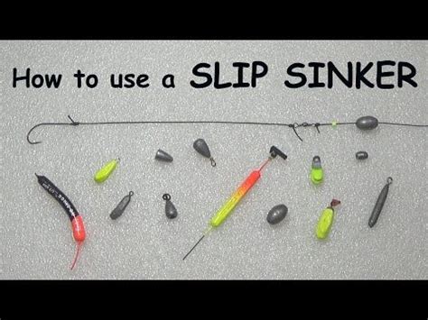 HOW TO USE A SLIP SINKER Slip Sinker Rigs Tips And Tricks YouTube