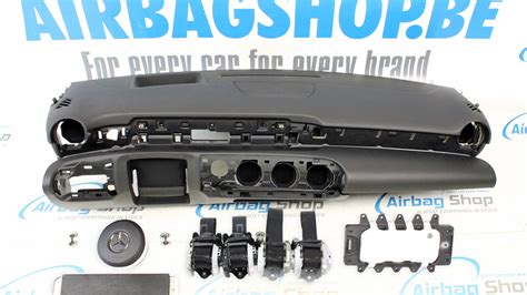 Airbag Kit Tableau De Bord HUD Noir Avec Structure Mercedes A Klasse