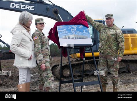 The 81st Readiness Division Hosted A Groundbreaking Ceremony For A New