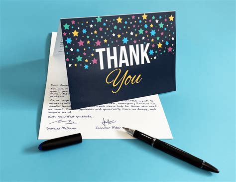 Donor Thank You Notes Postalgia