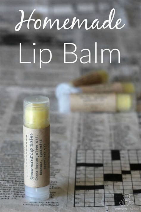 Homemade Cocoa Lip Balm