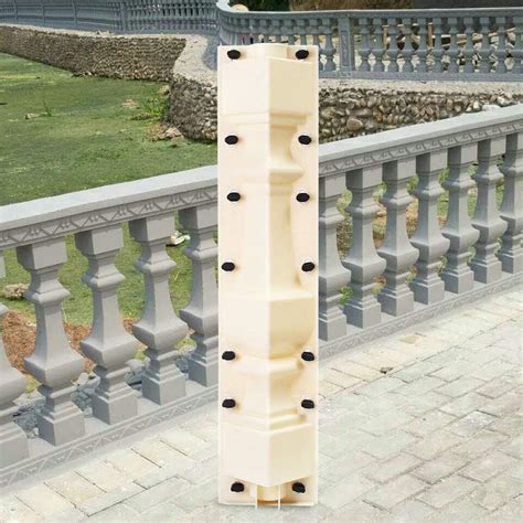 Buy Qizhi Roman Column Concrete Plaster Cement Casting Fence Railing