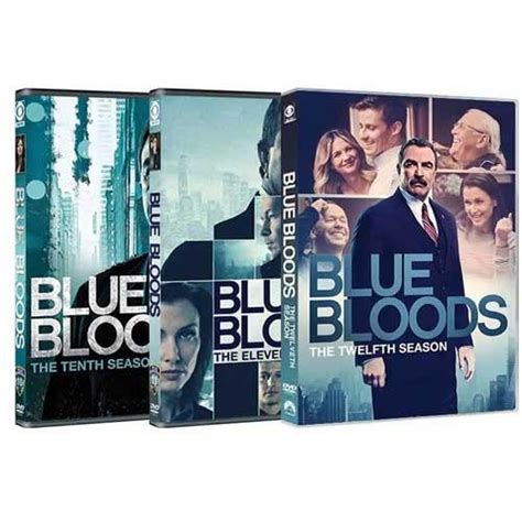 Blue Bloods Complete Season 10 11 12 DVD (TV) 13-Disc Movie Collection ...