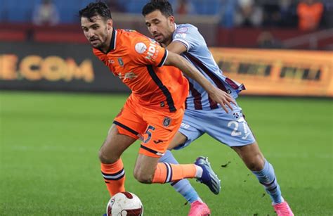 Trabzonspor ve Başakşehir 1er puanla yetindiler Kent Ekranı