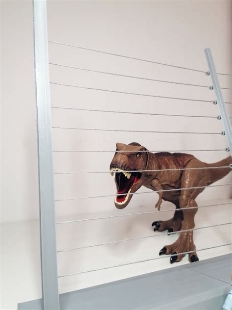 Jurassic Park T Rex Fence Starter Set Inspiration From The 41 Off