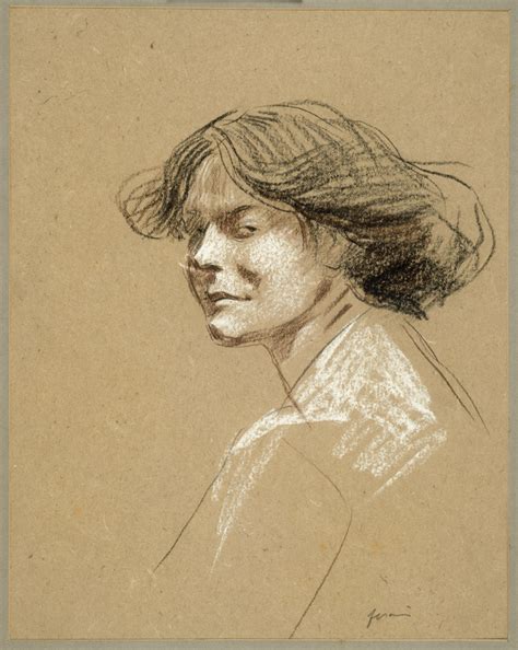 Portrait De Femme En Buste La T Te De Trois Quarts Jean Louis Forain