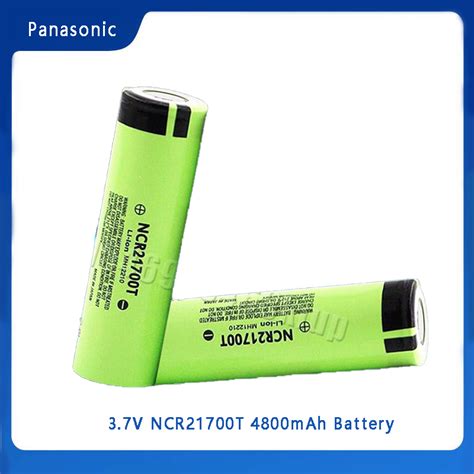 Panasonic NCR21700T 21700 3 7V 4800mAh Rechargeable Lithium Battery