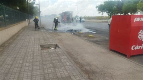 La Polic A Local De Tomelloso Detiene A Un Var N Por La Quema De Una