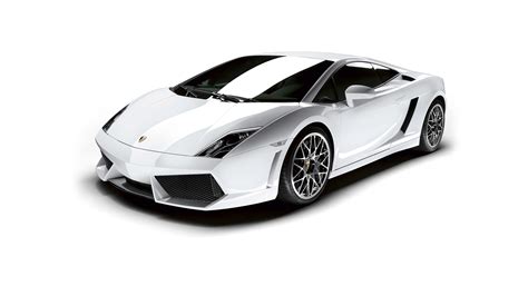 Fonds D Ecran X Lamborghini Gallardo Blanc Luxe Voitures