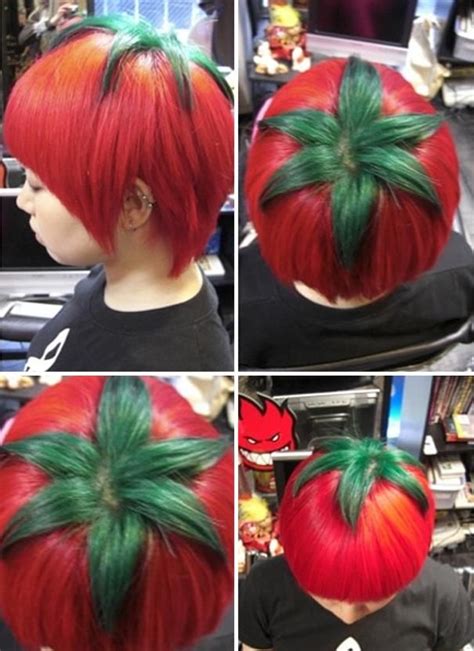 Daily Hair Spotting Tomato Head Strayhair