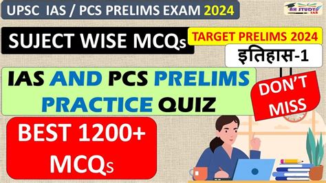 Upsc Prelims Practice Quiz History Mcq Practice Series For Upsc