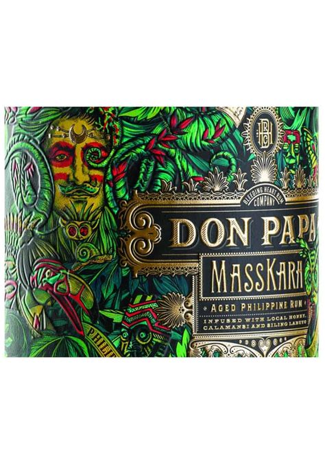 Don Papa Coffret Collector MassKara Rhum Des Philippines