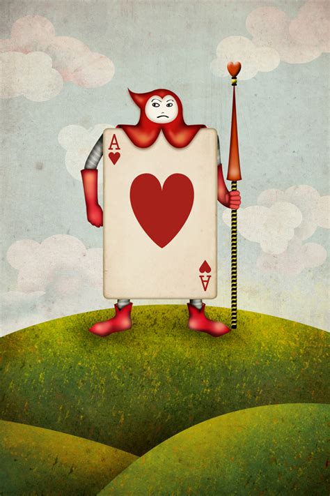 Queen Of Hearts And The Card Soldiers On Behance