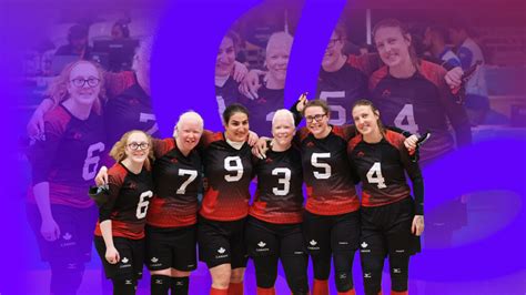 Canadas Goalball Team Nominated For Paris 2024 Paralympic Games