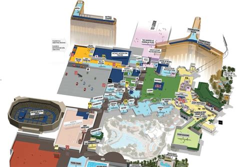 Mandalay Bay Map