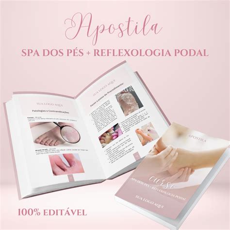 Apostila Editável Spa dos Pés Reflexologia Podal