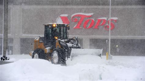 Fuerte Nevada En Nueva York Obliga El Cierre De Escuelas Y La