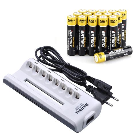 Buy 16pcs 1100mah 1 2v Ni Mh Aaa Rechargeable Battery