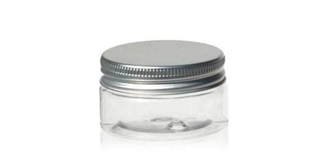 Clear Pet Jar With Aluminium Lid China Plastic Jar And Plastic Bottle