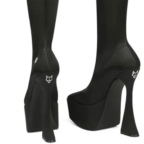 Naked Wolfe Daring Or Darling Platform Pointy Knee Depop