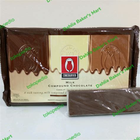 Jual Tulip Coklat Batang Milk Chocolate Compound Repack Gr Kota