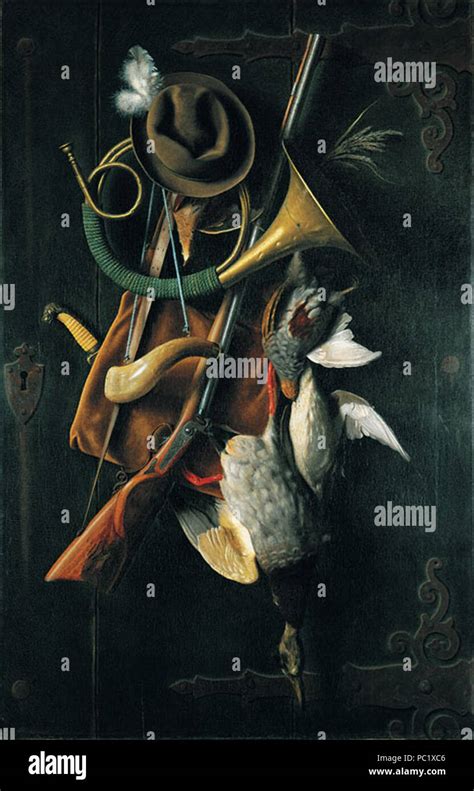 649 William Michael Harnett After The Hunt 1883 Stock Photo Alamy